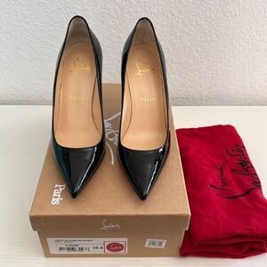 Christian Louboutin Kate Pointed Toe Patent Leather Pump